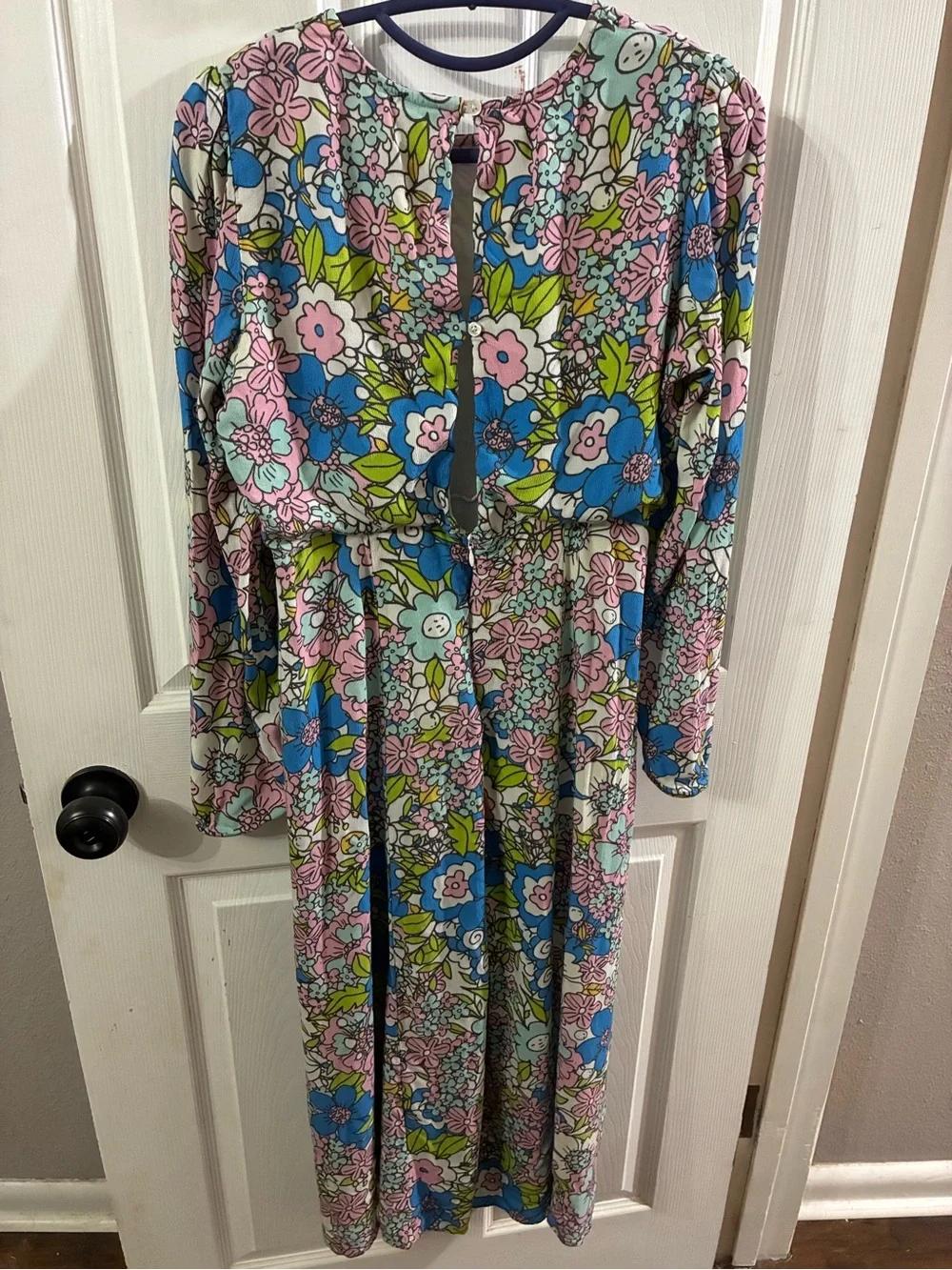 Rahi Women’s Large Floral Maxi Dress - Picture 9 of 11